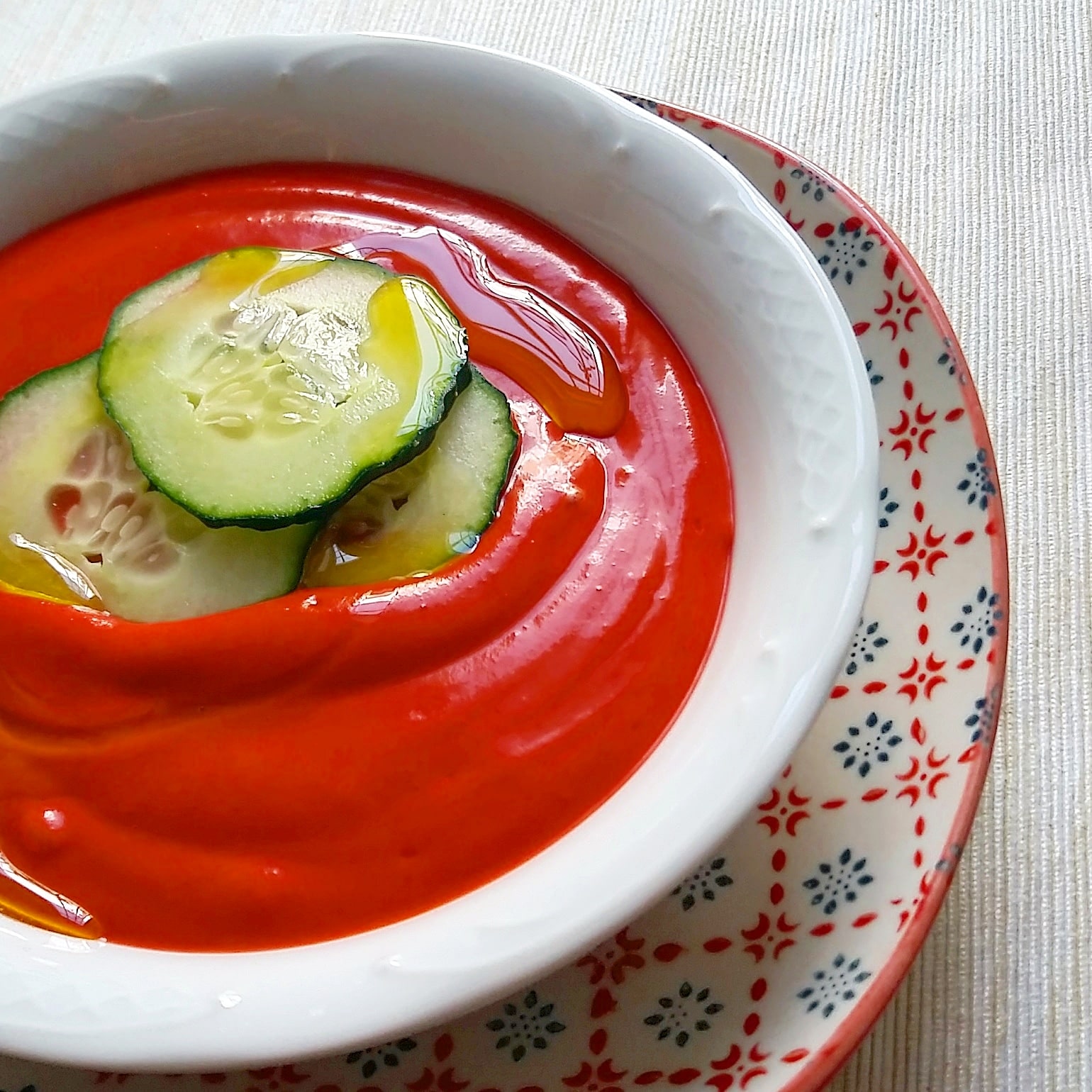 Salmorejo de remolacha